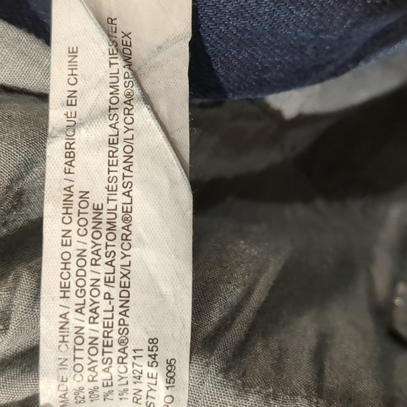 NWT Eloquii Dark Wash Skinny Jeans 16 - Picture 5 of 11